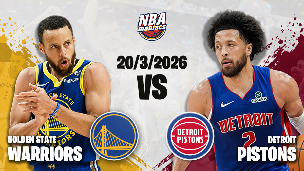 Pistons vs Warrios en horas bajas