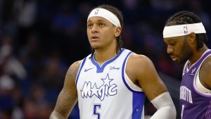 Paolo Banchero, durante el partido contra los Sacramento Kings.