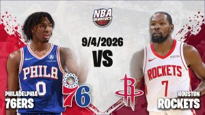 Previa Rockets vs 76ers 9 abril 2026