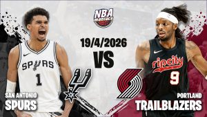 Wemby debuta en playoffs con el Spurs vs Blazers