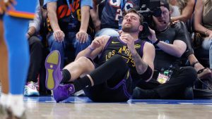 Doncic sufre una lesión