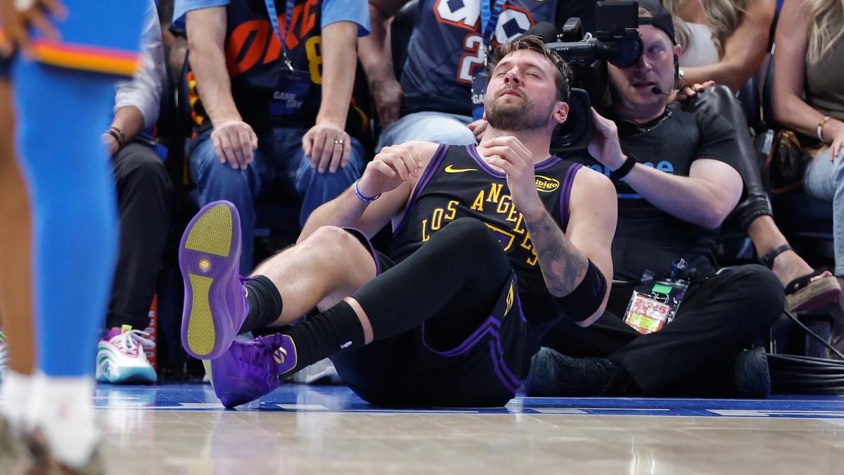 Doncic sufre una lesión