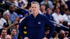 Steve Kerr, entrenador de los Golden State Warriors.