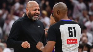 Los Pistons protestan contra el arbitraje