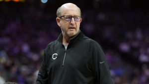 Jeff Van Gundy, durante un partido como asistente de Los Angeles Clippers.
