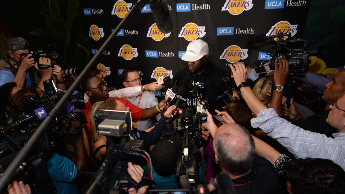 LeBron James, érase una vez en Hollywood