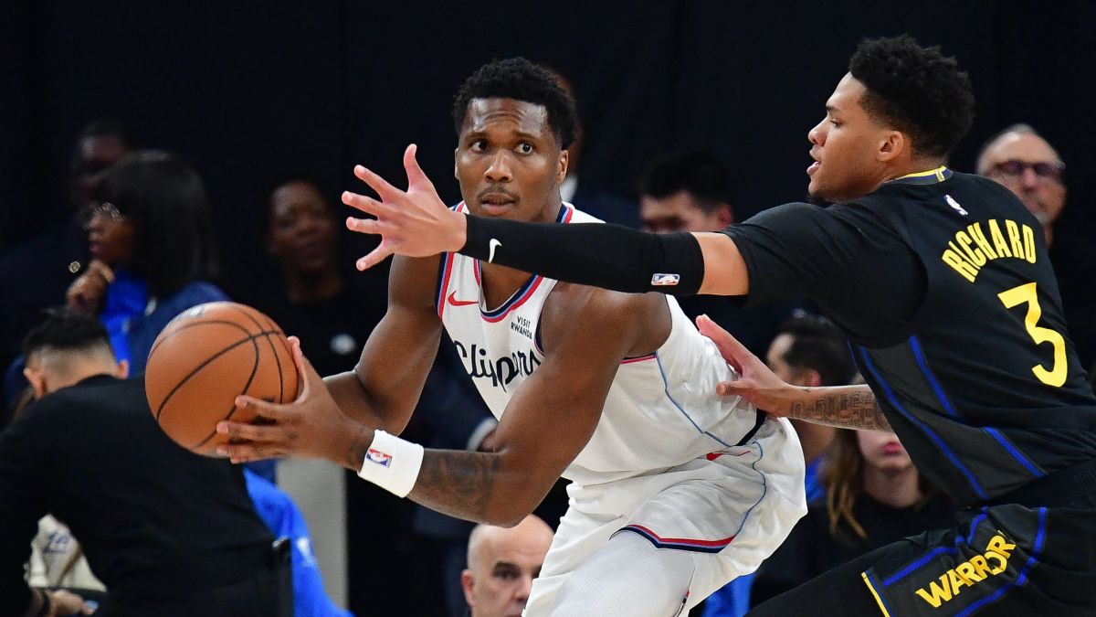 Bennedict Mathurin, disputando un partido con los Clippers.