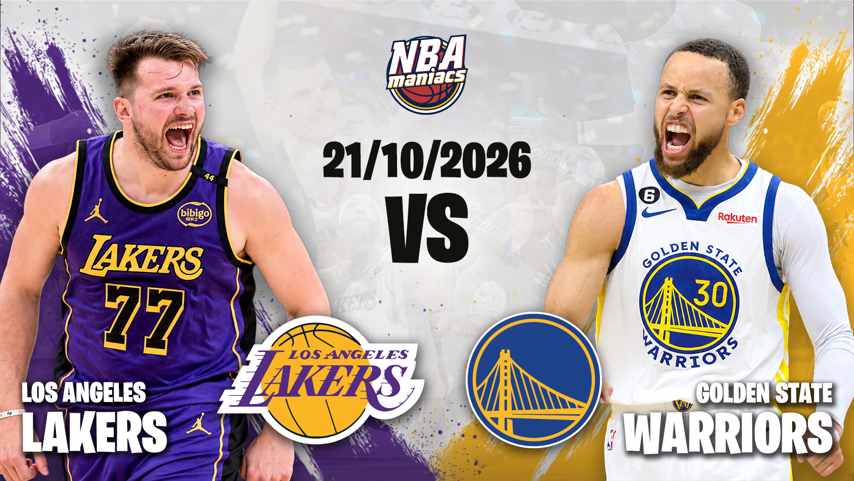 Lakers y Warriors se enfrentan en la apertura de la temporada NBA 2026