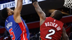 Malik Beaasley y Terry Rozier antes de ser salpicados por escándalos de apuestas NBA.