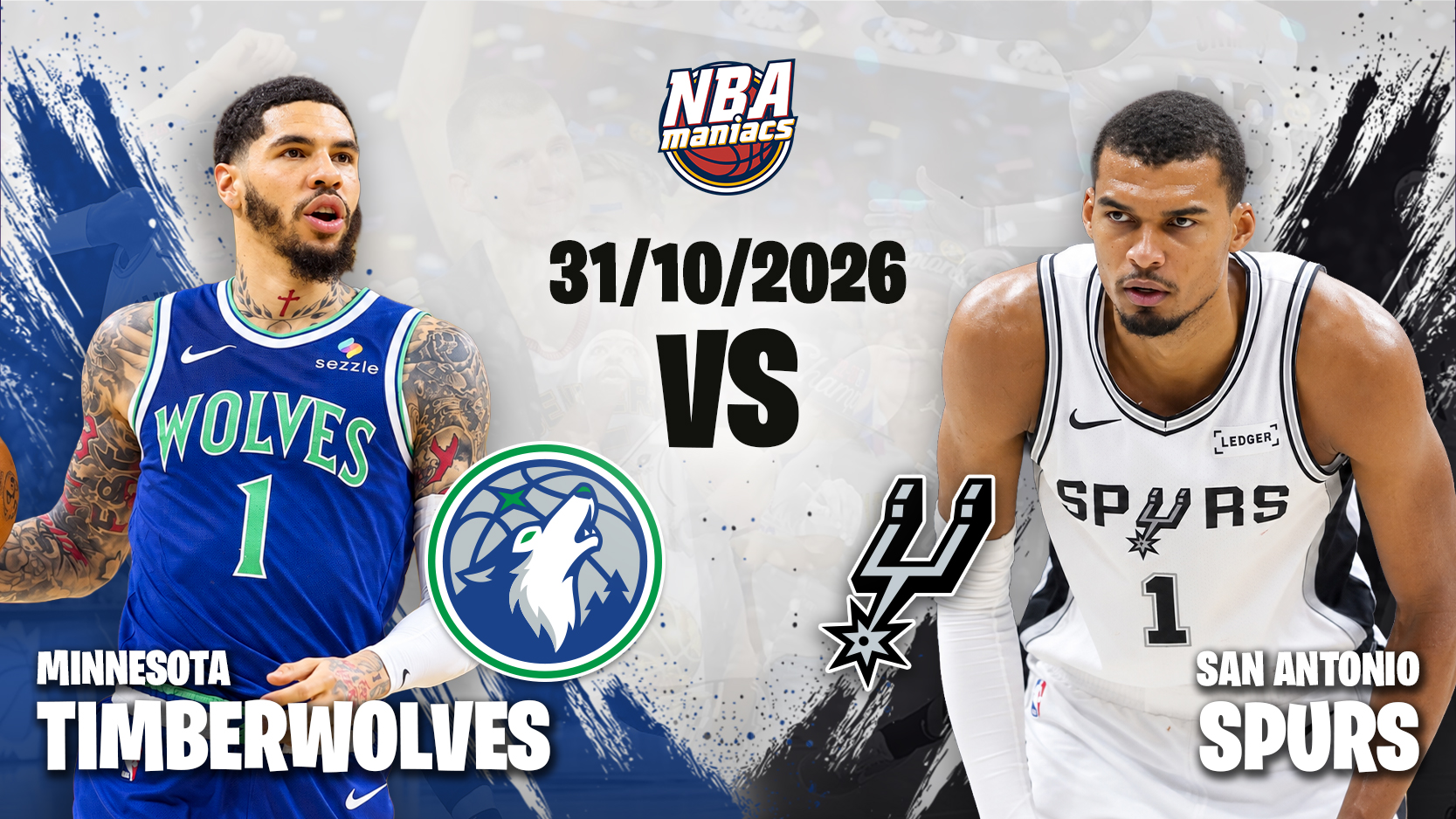 Spurs vs Timberwolves: previa, pronósticos y estadísticas
